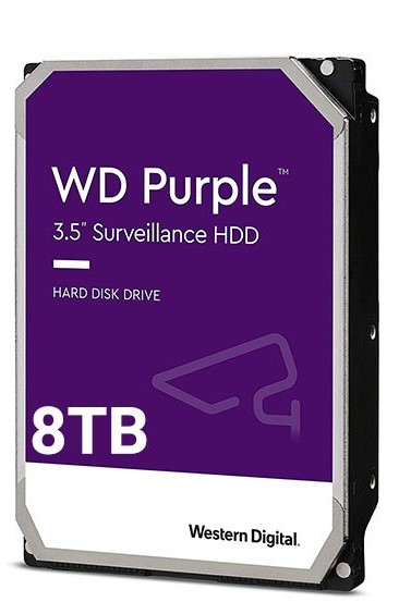 هارد اینترنال وسترن دیجیتال مدل PURPLE 8TB