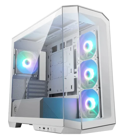 کیس گیمینگ ام اس آی MAG PANO M100R PZ White